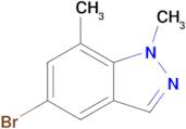 5-Bromo-1,7-dimethyl-1H-indazole