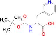 (R)-2-((tert-Butoxycarbonyl)amino)-3-(pyridin-3-yl)propanoic acid