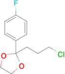 2-(3-chloropropyl)-2-(4-fluorophenyl)-1,3-dioxolane