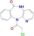 11-(2-Chloroacetyl)-5H-benzo[e]pyrido[3,2-b][1,4]diazepin-6(11H)-one