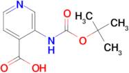 3-((tert-Butoxycarbonyl)amino)isonicotinic acid