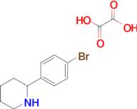 2-(4-Bromophenyl)piperidine hemioxalate