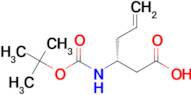 (R)-3-((tert-Butoxycarbonyl)amino)hex-5-enoic acid