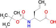 (S)-3-((tert-Butoxycarbonyl)amino)hex-5-enoic acid