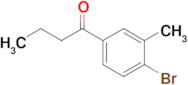 1-(4-Bromo-3-methylphenyl)butan-1-one