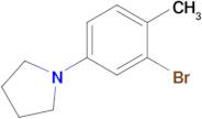 1-(3-Bromo-4-methylphenyl)pyrrolidine