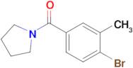 (4-Bromo-3-methylphenyl)(pyrrolidin-1-yl)methanone