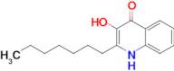 2-Heptyl-3-hydroxyquinolin-4(1H)-one