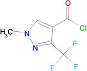 1-Methyl-3-(trifluoromethyl)-1H-pyrazole-4-carbonyl chloride
