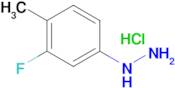 (3-Fluoro-4-methylphenyl)hydrazine hydrochloride