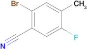 2-Bromo-5-fluoro-4-methylbenzonitrile