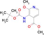 Methyl 3-(tert-butoxycarbonylamino)-2-methoxyisonicotinate