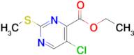 Ethyl 5-chloro-2-(methylthio)pyrimidine-4-carboxylate