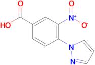 3-Nitro-4-(1H-pyrazol-1-yl)benzoic acid