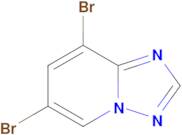 6,8-Dibromo-[1,2,4]triazolo[1,5-a]pyridine