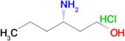 (S)-3-Aminohexan-1-ol hydrochloride