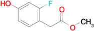 Methyl 2-(2-fluoro-4-hydroxyphenyl)acetate