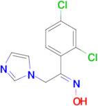 (Z)-1-(2,4-Dichlorophenyl)-2-(1H-imidazol-1-yl)ethanone oxime