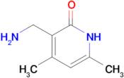 3-(Aminomethyl)-4,6-dimethylpyridin-2(1H)-one