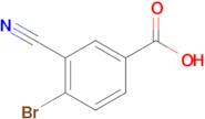 4-Bromo-3-cyanobenzoic acid