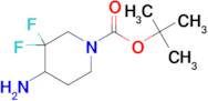 tert-Butyl 4-amino-3,3-difluoropiperidine-1-carboxylate