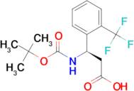 (R)-3-((tert-Butoxycarbonyl)amino)-3-(2-(trifluoromethyl)phenyl)propanoic acid