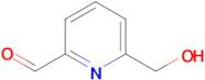 6-(Hydroxymethyl)picolinaldehyde