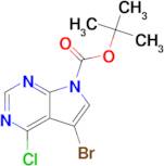 tert-Butyl 5-bromo-4-chloro-7H-pyrrolo[2,3-d]pyrimidine-7-carboxylate