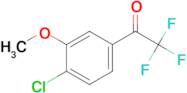 1-(4-Chloro-3-methoxyphenyl)-2,2,2-trifluoroethanone