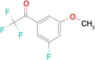 2,2,2-Trifluoro-1-(3-fluoro-5-methoxyphenyl)ethanone