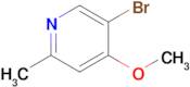 5-Bromo-4-methoxy-2-methylpyridine