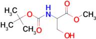 Methyl 2-((tert-butoxycarbonyl)amino)-3-hydroxypropanoate