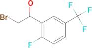 2-Bromo-1-(2-fluoro-5-(trifluoromethyl)phenyl)ethanone