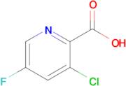 3-Chloro-5-fluoropicolinic acid