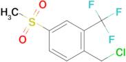 1-(Chloromethyl)-4-(methylsulfonyl)-2-(trifluoromethyl)benzene