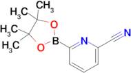 6-(4,4,5,5-Tetramethyl-1,3,2-dioxaborolan-2-yl)picolinonitrile