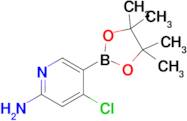 4-Chloro-5-(4,4,5,5-tetramethyl-1,3,2-dioxaborolan-2-yl)pyridin-2-amine