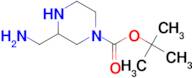 tert-Butyl 3-(aminomethyl)piperazine-1-carboxylate