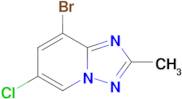 8-Bromo-6-chloro-2-methyl-[1,2,4]triazolo[1,5-a]pyridine