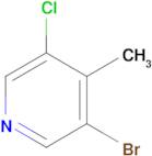 3-Bromo-5-chloro-4-methylpyridine