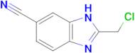 2-(Chloromethyl)-1H-benzo[d]imidazole-6-carbonitrile