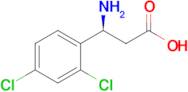 (S)-3-Amino-3-(2,4-dichlorophenyl)propanoic acid