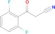 3-(2,6-Difluorophenyl)-3-oxopropanenitrile