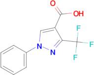 1-Phenyl-3-(trifluoromethyl)-1H-pyrazole-4-carboxylic acid