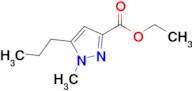 Ethyl 1-methyl-5-propyl-1H-pyrazole-3-carboxylate