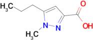 1-Methyl-5-propyl-1H-pyrazole-3-carboxylic acid