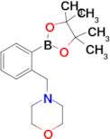 4-(2-(4,4,5,5-Tetramethyl-1,3,2-dioxaborolan-2-yl)benzyl)morpholine