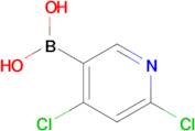 (4,6-Dichloropyridin-3yl)boronic acid