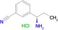 (R)-3-(1-Aminopropyl)benzonitrile hydrochloride