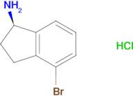 (R)-4-Bromo-2,3-dihydro-1H-inden-1-amine hydrochloride